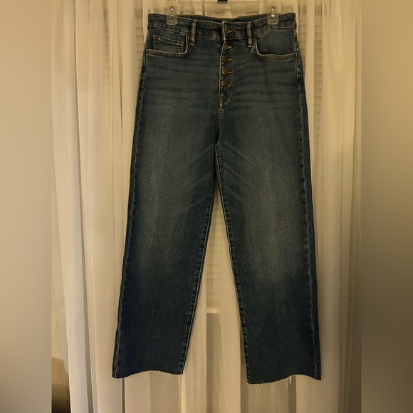 Ralph Lauren wide  Leg Blue Jeans - Picture 1 of 5